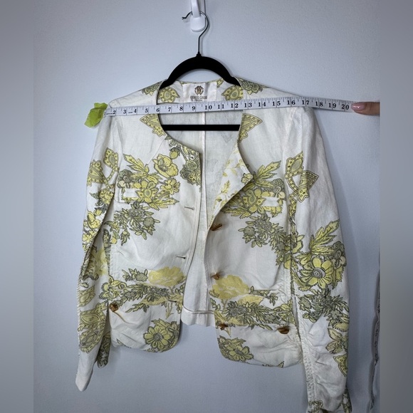 Vintage Roberto Cavalli Blazer – IT 42 / US 10 – Botanical Print - Picture 7 of 9